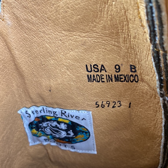 Sterling River | Women's Western Cowboy Boots Square Toe Embroidered Beaded 9 - Picture 15 of 15